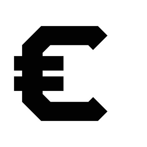 euro currency symbol vektor 17082689 Vector Art at Vecteezy