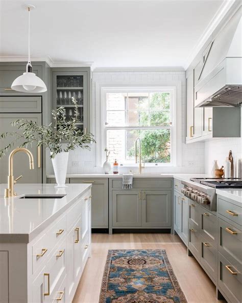 Green Kitchen Cabinet Inspiration + Best Green Paint Colors — Farmhouse ...