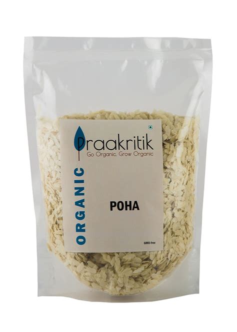 Get Poha Organic (Pack of 4) - 500g Each at ₹ 432 | LBB Shop
