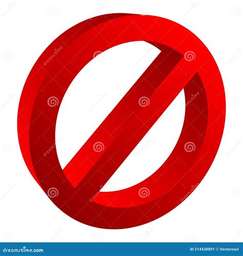 Prohibition-restriction Sign Icon. No Entry, No Entrance, Do Not Enter ...