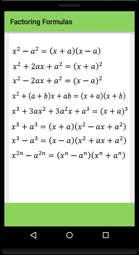 Formulas for Maths 的图像结果