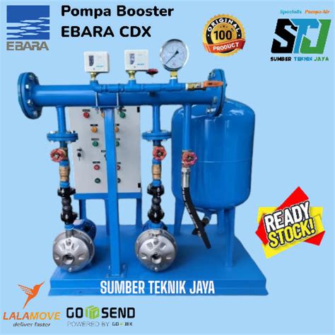 Jual Pompa EBARA CDX 70/07 0,55KW 0.75HP 380V Pompa Booster System ...