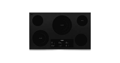 Whirlpool WCE97US6HS 36 Inch Wide Built-In Electric Cooktop with Wi-Fi ...