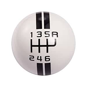 6 Speed Gear Head Knob Shifter Manual Car Gear Shift Knobs Resin Knob ...