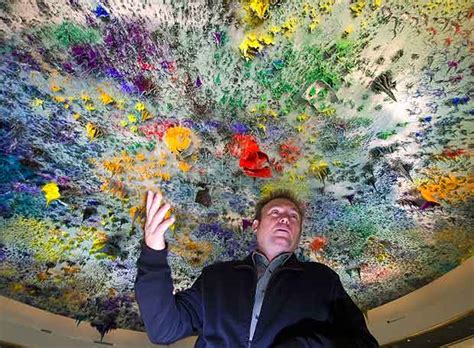 Miquel Barceló bajo su cúpula del Palacio de las Naciones de la ONU ...