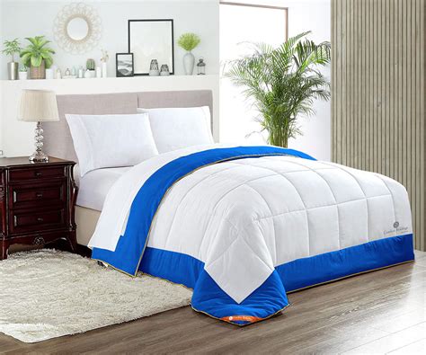 Royal Blue Dual Tone Comforter | Comfort Beddings