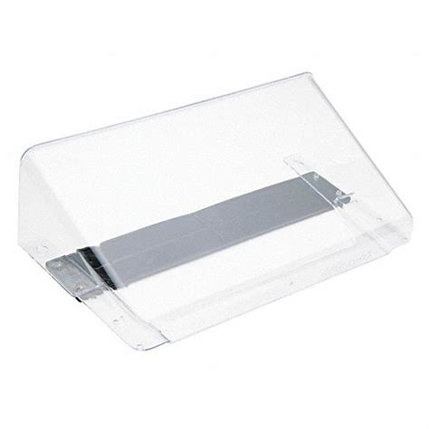 DEFLECTO, 1 Compartments, Plastic, Wall File - 51VJ55|73101 - Grainger