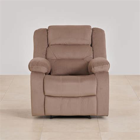 Buy Cairo Fabric 1-Seater Recliner - Brown from Home Centre at just INR ...