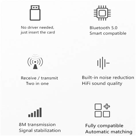 Bluetooth 5.0 USB Transmitter and Receiver 2 in 1 Adapter– UNIQKART