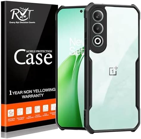 Ryt™ transparent back cover case for oneplus nord ce 4 - mobile phone ...