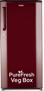 Haier 165 L Direct Cool Single Door 1 Star Refrigerator with DEFT ...