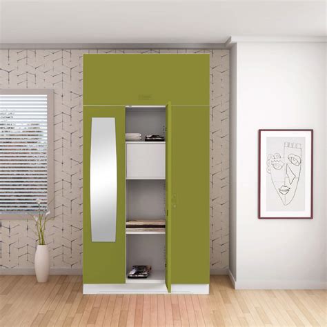 GODREJ INTERIO Slimline 3 Door M1 Steel Almirah Locker, OHU, Green Leaf ...
