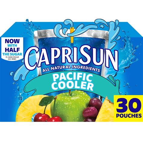 Capri Sun Pacific Cooler Mixed Fruit Juice Box Pouches, 30 ct Box, 6 fl ...