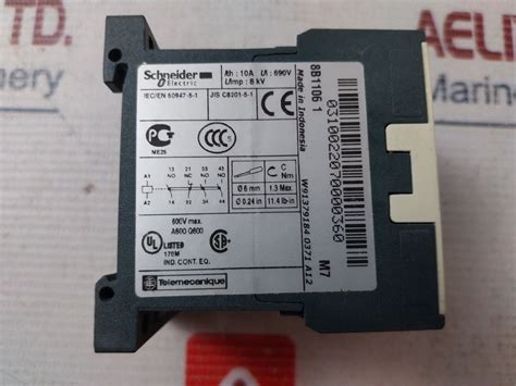 Schneider Electric Ca2Kn31M7 Control Relay 600V – Aeliya Marine Tech®