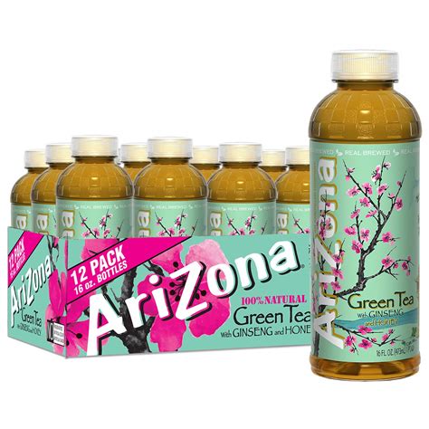 Arizona Green Tea With Ginseng And Honey Nutrition Facts at Dennis ...