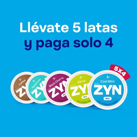 Compra lata ZYN CITRUS | Bolsas de nicotina 6 mg | Tienda ZYN México