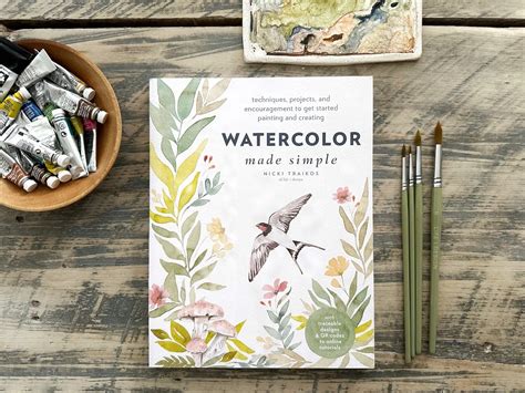 Watercolor Made Simple Book — Nicki Traikos | life i design