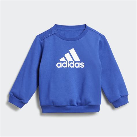 adidas Badge of Sport Jogger Set - Blue | adidas LK