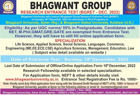 Bhagwant University