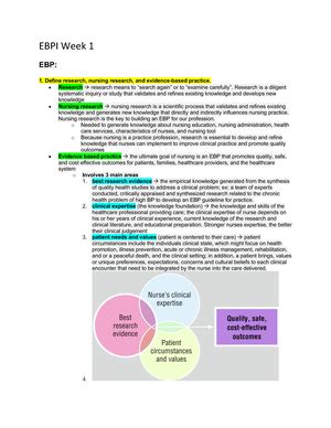 [Solved] Create a PICOT question using the PICOT Question Template - Evidence Based Meth/Prac Ii ...