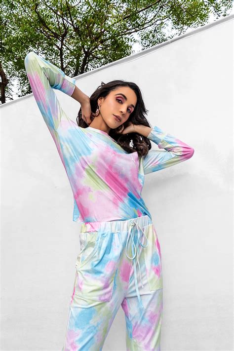 Unicorn Tie-dye Co-Ord Set – Cinnamon Stitch