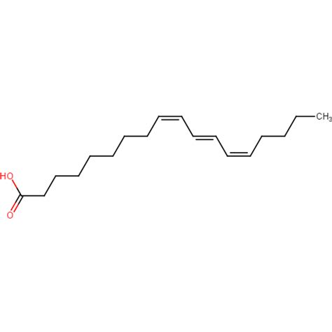 Punicic acid from ligand database | PDTDB & Phytochemical and Drug ...