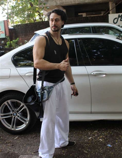 Why Tiger Shroff's Baggy White Pants With A Fanny Pack Is Smart Style ...