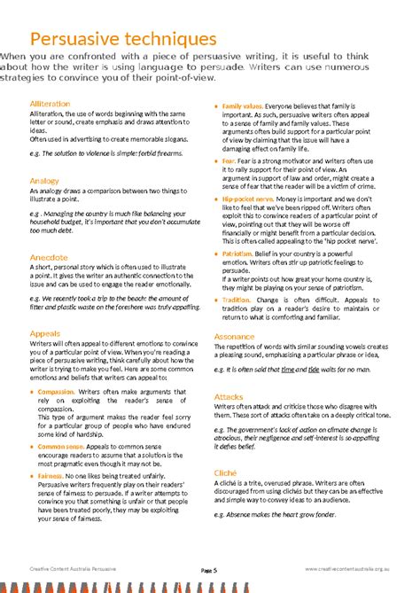 Persuasive Techniques: Analyzing Effective Strategies (CC101) - Studocu