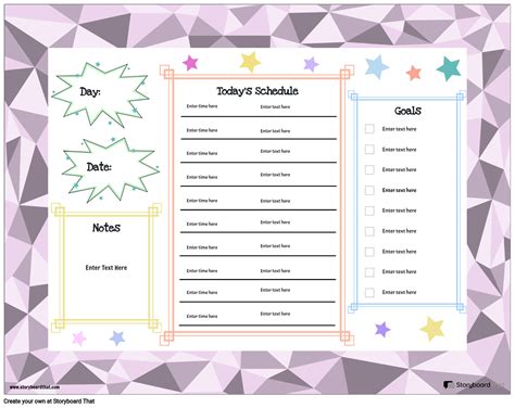 Create a Planner Using a Table Format 的图像结果