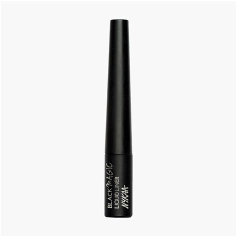 NYKAA Black Magic Liquid Eyeliner super black 001 (5ml) – Mani Ram ...