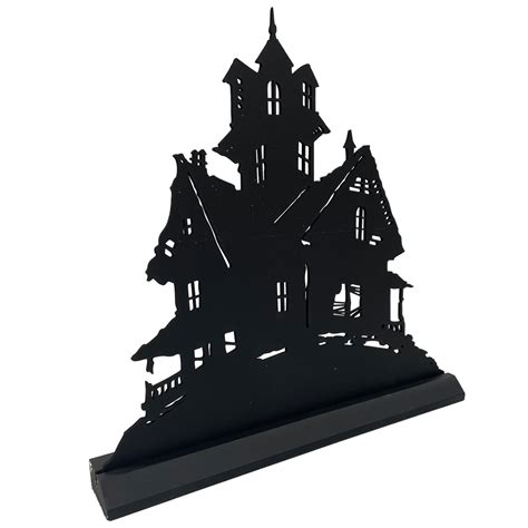 Haunted House Silhouette