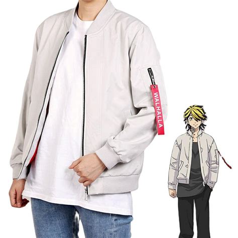 Buy HYTrade Tokyo Revengers Cosplay Valhalla Jacket Hanemiya Kazutora ...