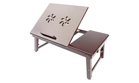 100% Bamboo Adjustable Laptop... | Groupon Goods