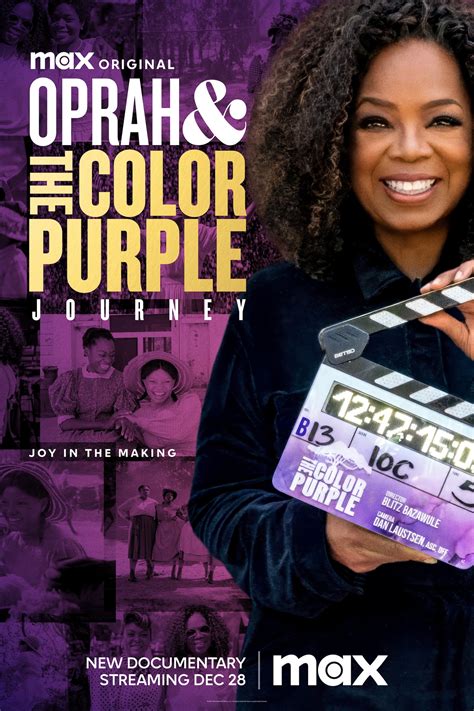 Oprah & The Color Purple Journey (2023) - Posters — The Movie Database ...