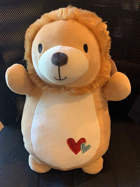 Squishmallow Kellytoy Hug Mees 14 Inch Lincoln- Super Soft Plush Toy ...