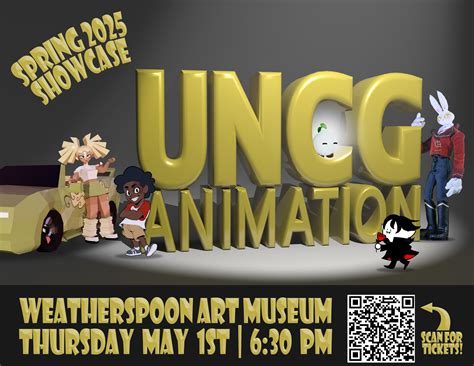 UNCG Animation Spring 2025 Showcase - Weatherspoon Art Museum