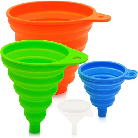 Esteopt 4 Different Sizes Kitchen Funnel, Funnels for India | Ubuy