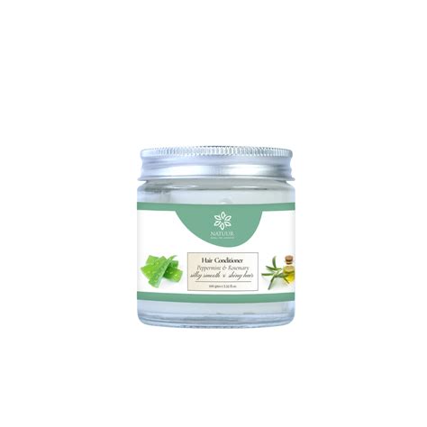 ALOE VERA HAIR CONDITIONER (Peppermint & Rosemary) silky smooth shiny