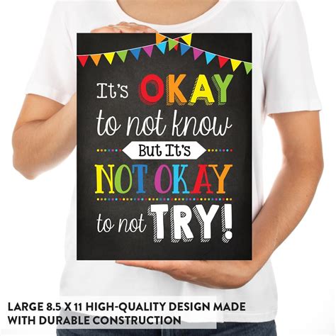 Andaz Press Classroom Teacher Wall Art Poster Signs, India | Ubuy