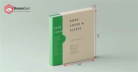 Book Cover Dimensions - BoxesGen