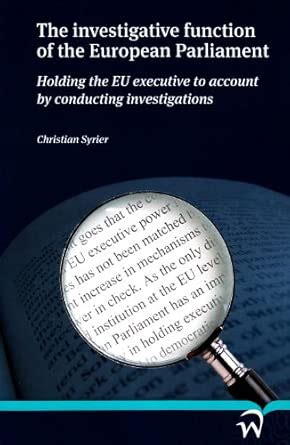 Buy The Investigative Function of the European Parliament: Holding the ...