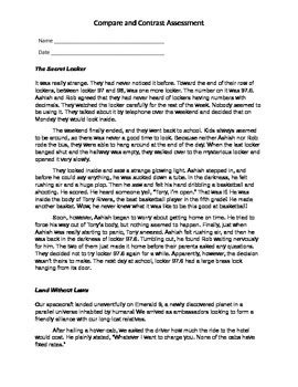 Reading Strategy Compare Contrast 的图像结果