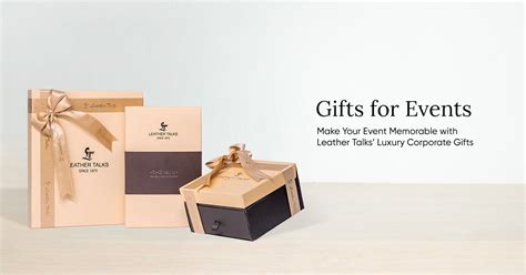Luxury Corporate Gifts for Events | Leather Talks