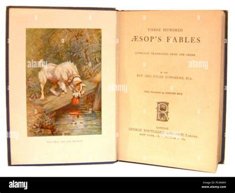 Aesop fables book hi-res stock photography and images - Alamy