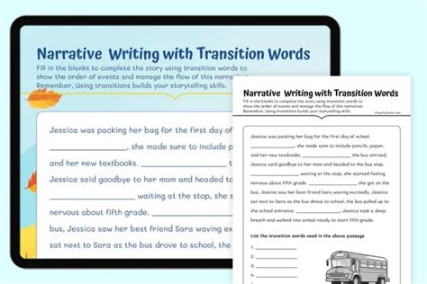 Image result for Narrative Transition Words