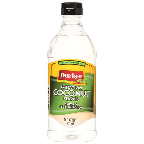Durkee Famous Sauce Coconut Flavor, Imitation (16 fl oz) Delivery or ...