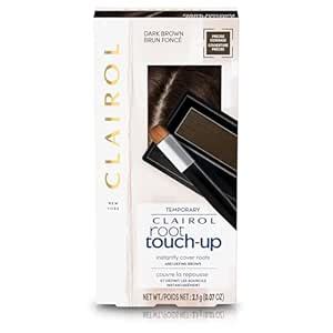 Clairol Temporary Root Touch-Up Concealing Powder - Dark Brown : Amazon ...