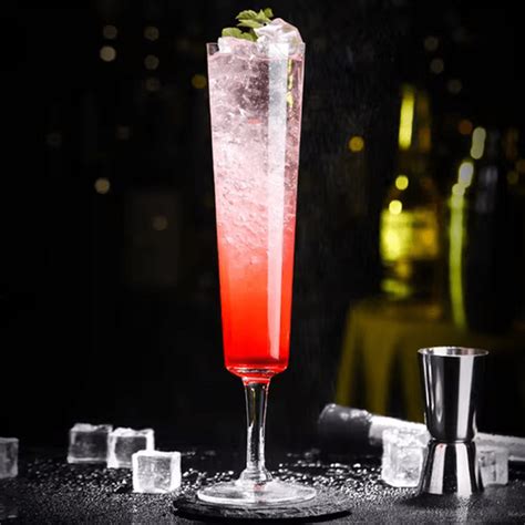 Melbify Mint Master Mojito Glasses | 250 ml | Tall LIIT Cocktail Glass ...