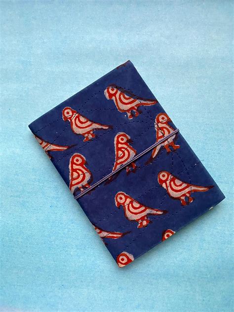 Handblock Print Bahi-khata Diary (A5) – House of Suva