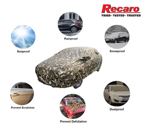 Recaro Car Body Cover | Spyro Military | Mercedes Benz AMG GT4: Waterp ...